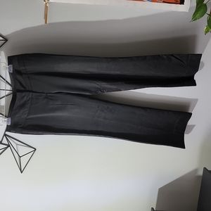 Charlotte Russe Black Satin pants